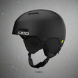 giro ledge fs mips snow helmet matte black chrome