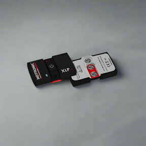 Black and white electronic device with 'HOTRONIC' branding on a white background