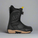 black snowboard boot