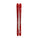 Red skis with line branding on a white background