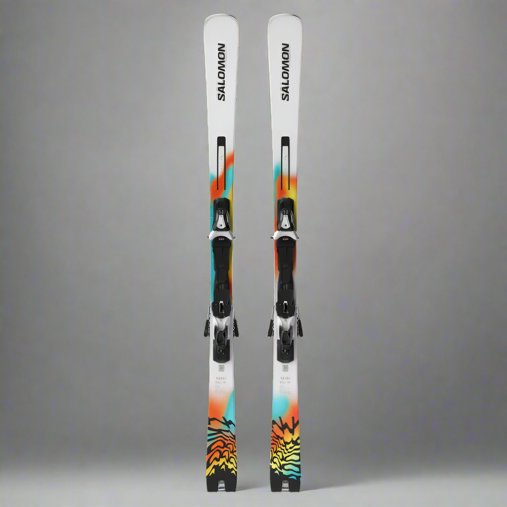 Salomon Addikt Pro 76 + M12 Skis 2026 white multicolor