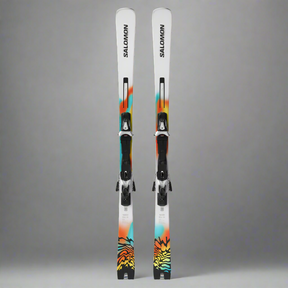 Salomon Addikt Pro 76 + M12 Skis 2026 white multicolor