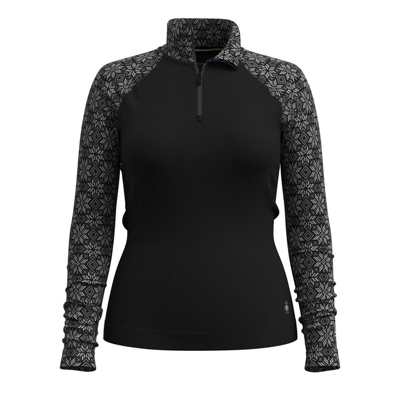 Smartwool Thermal Merino 1/4 Zip Top - Women's black