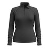 Smartwool Thermal Merino 1/4 Zip Top - Women's charcol