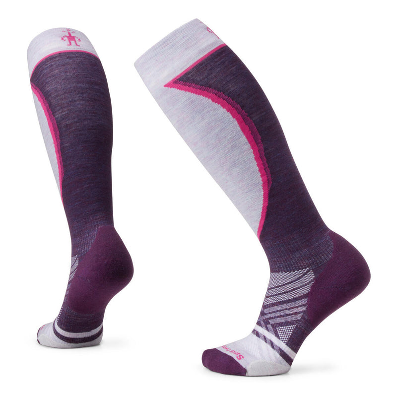 Smartwool Ski Targeted Cushion X-Stretch Socks - Women's purple grey