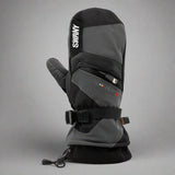Swany X-Change Mitts - Charcoal Grey/Black