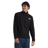 The North Face Cedar Trail Grid 1/4 Zip Fleece black