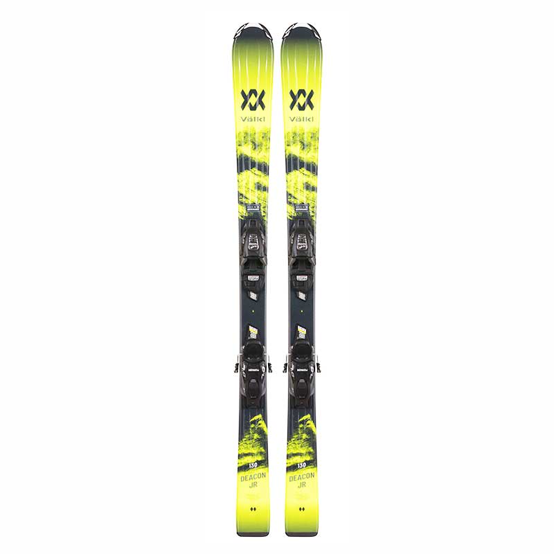 Volkl Deacon Junior ski with 4.5 bindings yellow 2023