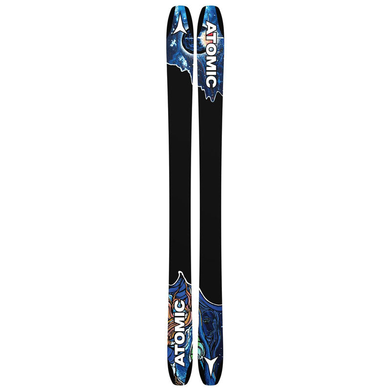 Atomic bent 100 2024 skis black blue