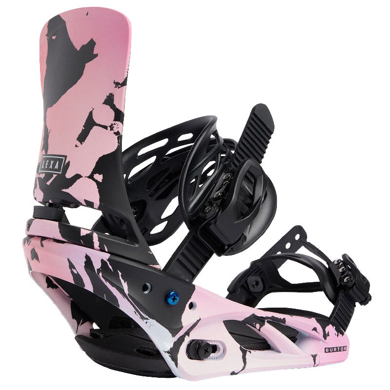 Burton Lexa Re:Flex Snowboard Binding 2023 Pink Black