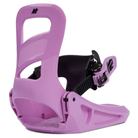K2 Lil Kat Junior Snowboard Bindings 2023 Purple