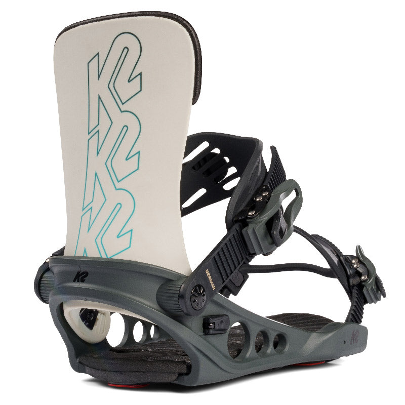 K2 Meridian Snowboard Bindings 2023 Homerun Grey