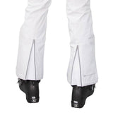 Obermeyer Bliss women's ski pant in white- back details