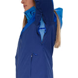 Obermeyer Jette Women's Ski Jacket in navy - underarm vent