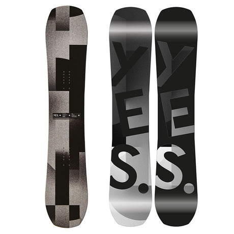 YES Standard men's snowboard 2023 black